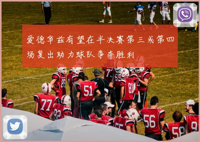 爱德华兹有望在半决赛第三或第四场复出助力球队争夺胜利